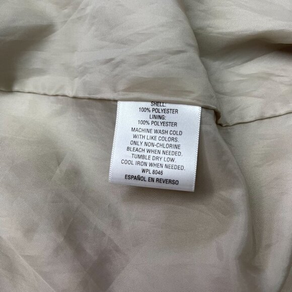 JM Collection Women Windbreaker Rain Jacket Hooded Drawstring Cheetah Print - Picture 11 of 13